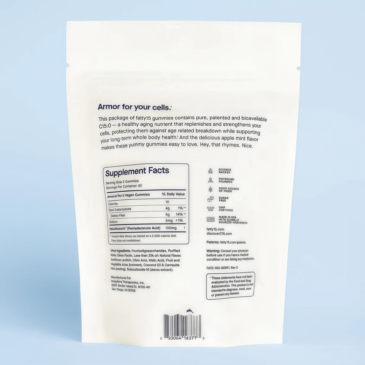 Fatty15 Gummies for Adults
